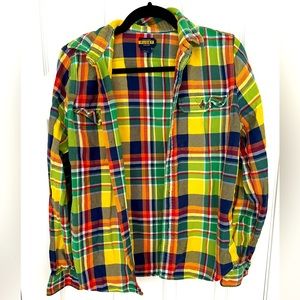 Rugby Flannel button down